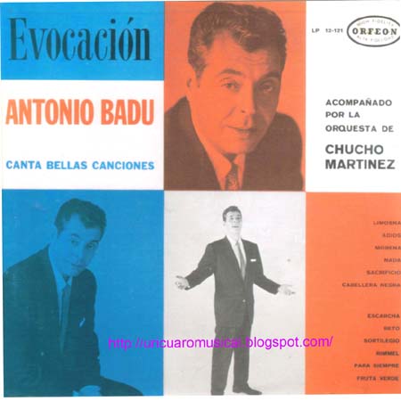 Portada - Antonio Badú