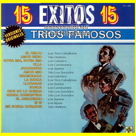 Portada - Tríos Famosos - 15 Éxitos